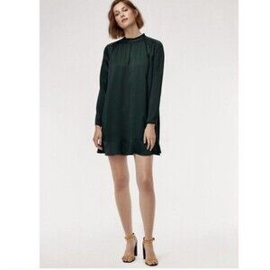 Aritzia Little Moon Long Sleeve Mini Dress Flowy Elegant Party Medium